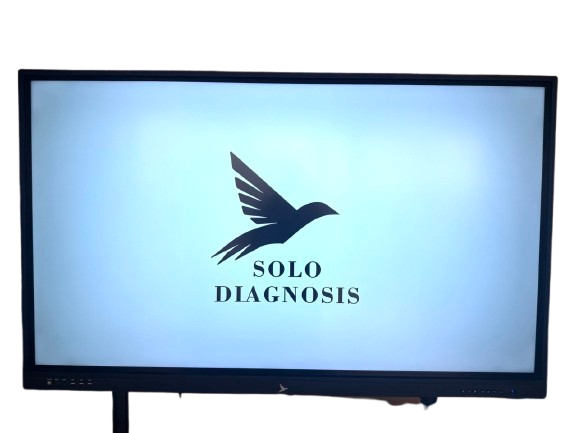 Інтерактивна панель SOLO DIAGNOSIS 86" (LTК86V100), комп. модуль (i5 14th Gen/16/256/W11Pro), мобільний стенд